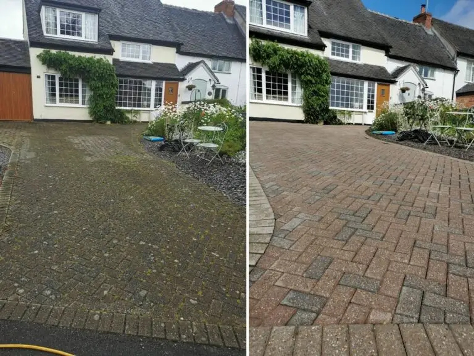 Driveway Pressure Washing