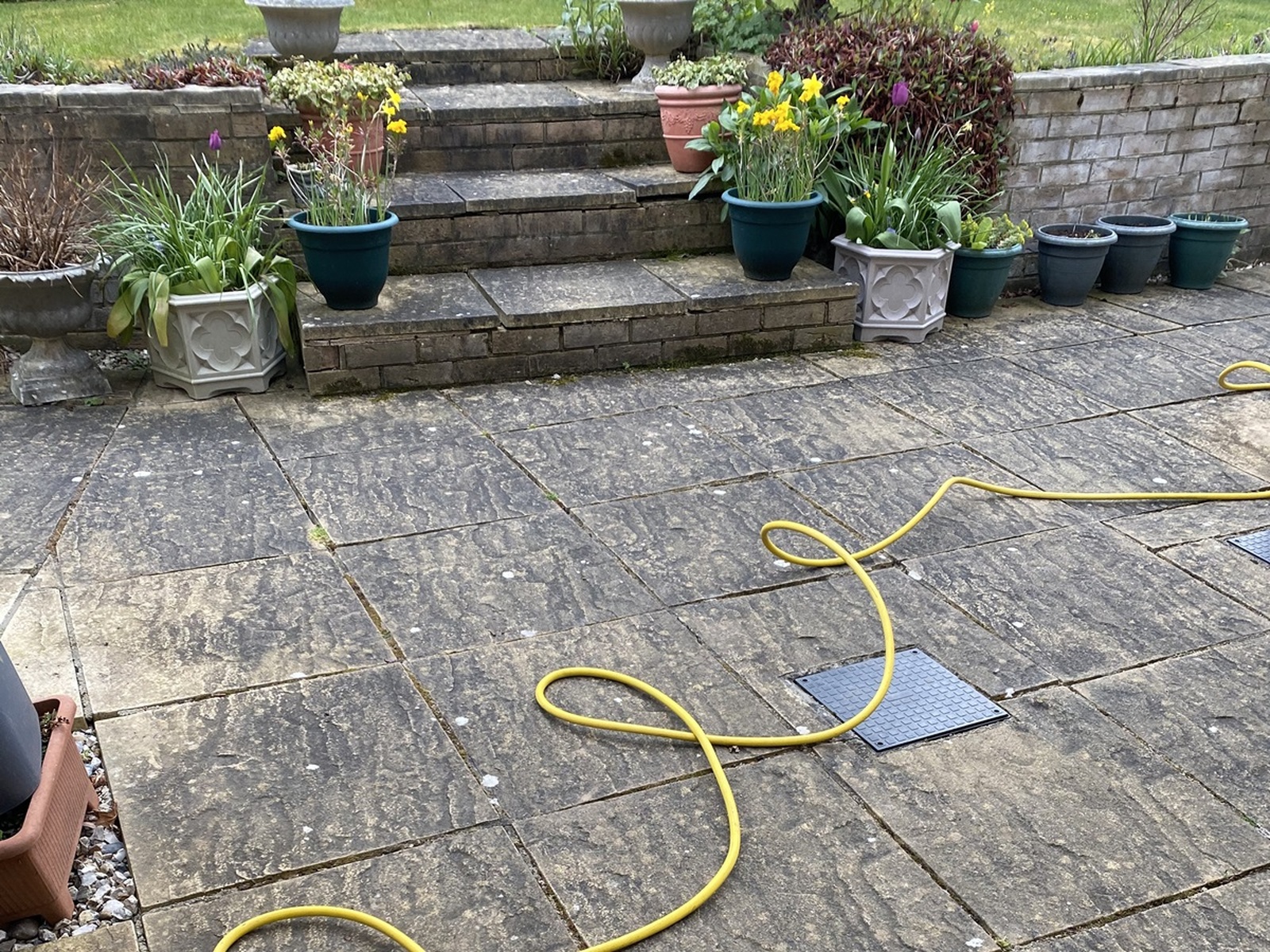 Garden Path Jet Washing